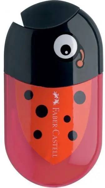 Mprehëse e dyfishtë me gomë Faber-Castell Ladybird (224544)