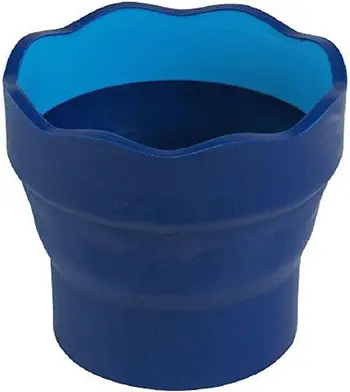 Enë uji Faber-Castell Click&Go, 9.6x10.6x3.6 cm, e kaltër