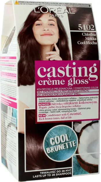 L'Oreal Paris Casting Creme Gloss Color 5102, kafe