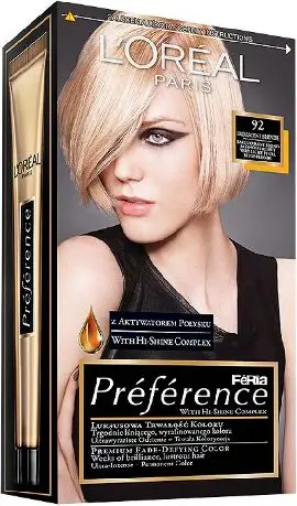 Bojë për flokë për femra L'Oreal Paris Preference 9.2 Warsaw