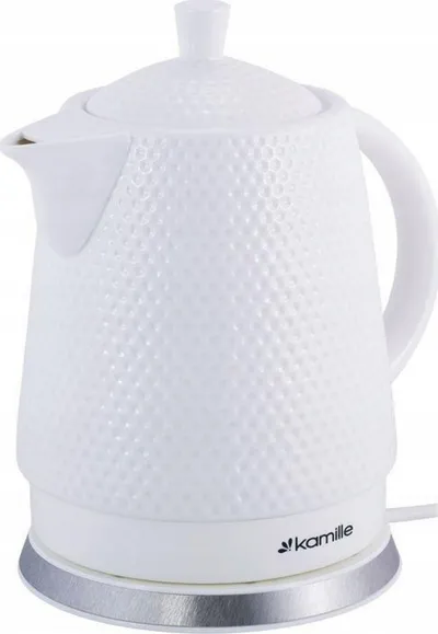 Vluese uji Kamille KM-1725, 1200W, 1.5L, e bardhë - 1