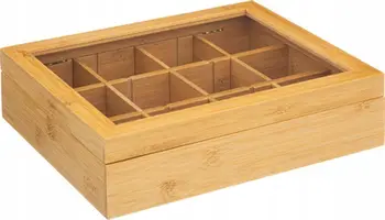 Kuti organizuese çaji 5five Simply Smart, 12 ndarje, bambu, ngjyrë natyrale