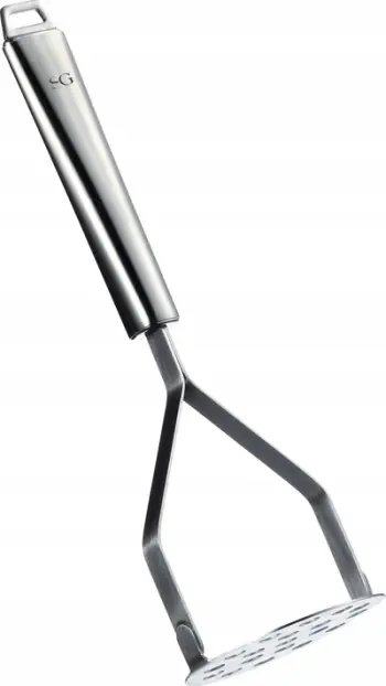 Purejse patatesh Secret de Gourmet, çelik inox, 26 cm, argjendi