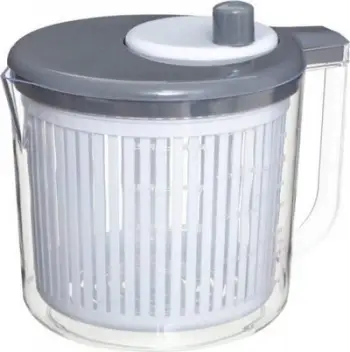 Tharëse sallate 5five, mekanizëm rrotullues, plastike, e bardhë