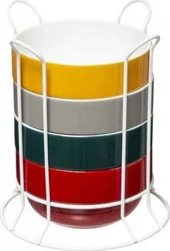 Set tasash 5five Petit Dj Bowl, 4 copë, 50 ml, shumëngjyrësh
