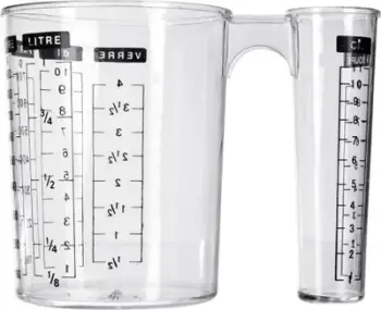Gotë matëse 5five, 1L, transparente