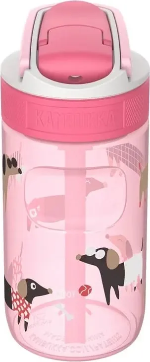 Shishe uji Kambukka Lagoon 400 ml Diva Dogs, rozë - 1