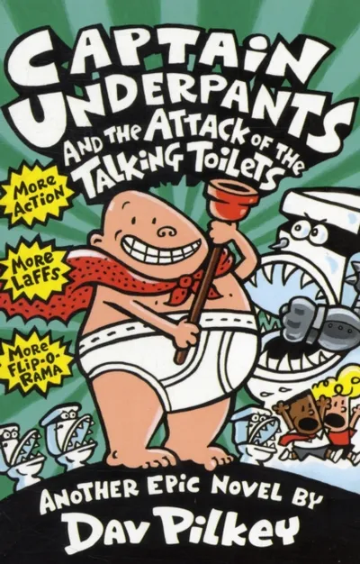 Captain Underpants Attack Talking Toilet Vol 2 - Dav Pilkey - 1