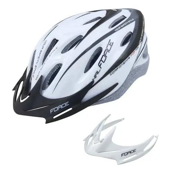 Helmet HAL, bardhë-zezë, L - XL, 121 - 2