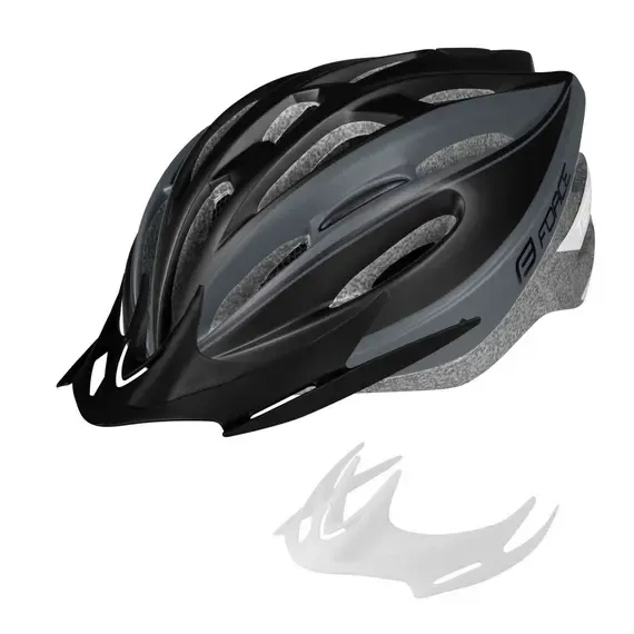 Helmet TERY, zezë-hiri, L - XL, 121 - 2