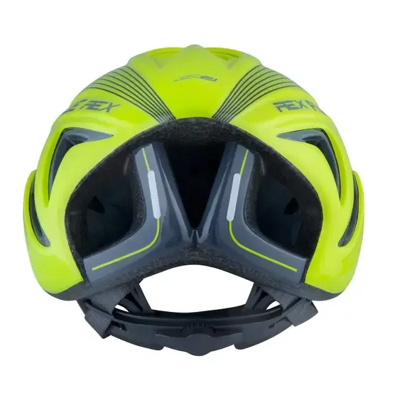 Helmet FORCE Rex, M - L, fluo / e zezë - 3