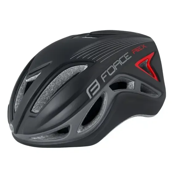 Helmet FORCE Rex, zezë - hiri, S - M, 121 - 1