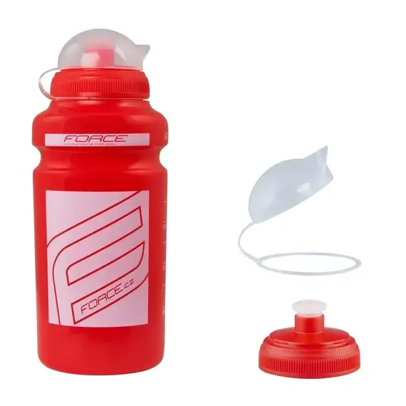 Shishe FORCE "F" 0.5 L, e kuqe / bardhë - 1