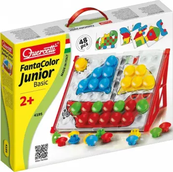 Set mozaik Quercetti 4195, 48 elemente, shumëngjyrësh