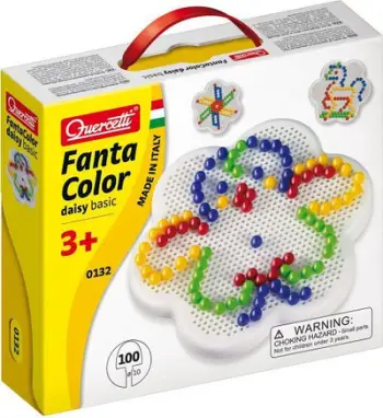 Mozaik Quercetti Fantacolor Margarita, 100 pjesë, shumëngjyrësh