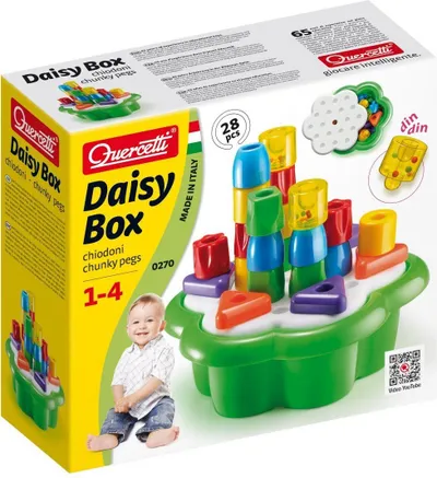 Lodër për fëmijë- Daisy box chunky pets, 28 copë - 1