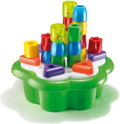 Lodër për fëmijë- Daisy box chunky pets, 28 copë - 2