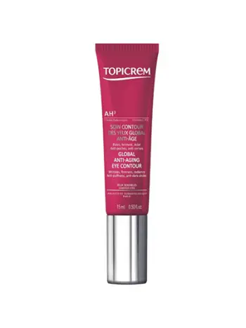 Krem për konturin e syve Topicrem AH3 Global Anti-Aging,15 ml