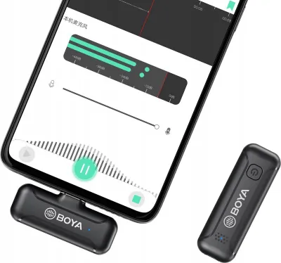 Mikrofon wireless mini BOYA BY-WM3T2-D, për pajisje iOS - 1