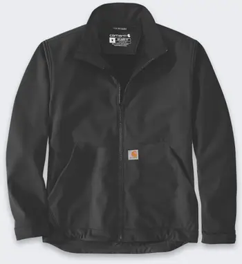 Xhaketë Carhartt Rain Defender Softshell për meshkuj, madhësia M, e zezë