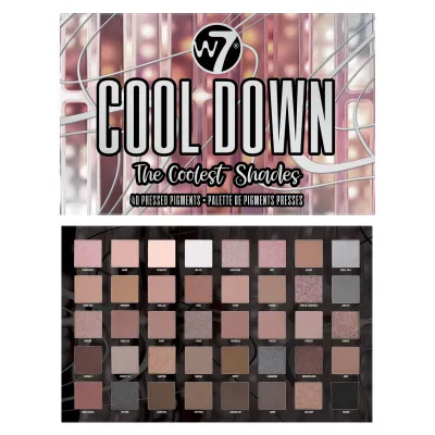 Hije për sy W7 Cool Down The Coolest Shades, 36ml - 1