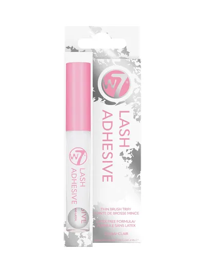 Ngjitës për qerpikë W7 Lash Adhesive Clear, 4ml - 1