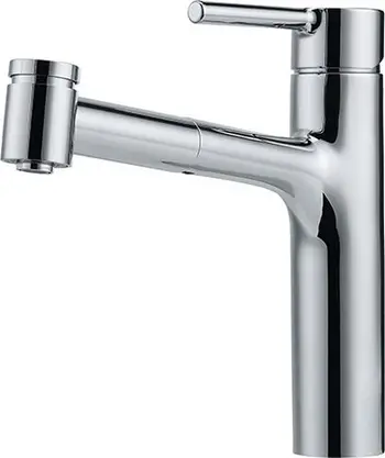 Rubinet kuzhine Franke Centro Spray, gryka tërheqëse, funksion dushi, krom
