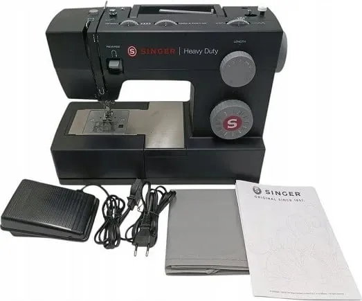 Makine qepëse Singer 4432B automatike, elektromechanike, e zezë - 6