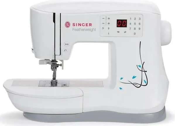 Makina qepëse Singer C240, 70 lloje qepjesh, elektronike, e bardhë - 3