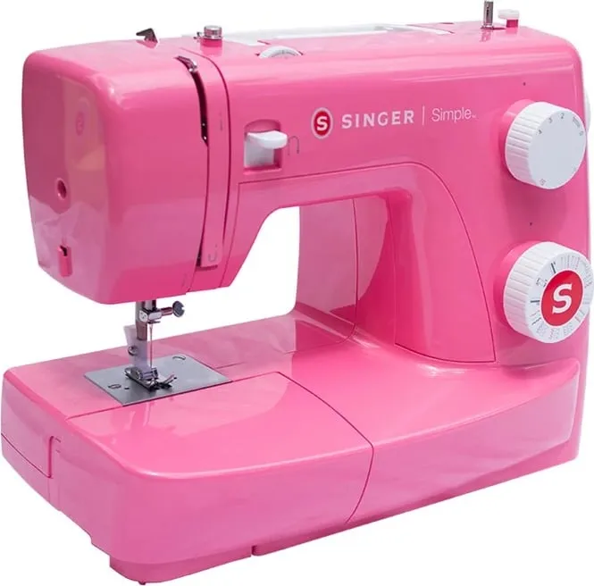 Makine qepëse Singer Simple 3223R, ngjyrë rozë - 4