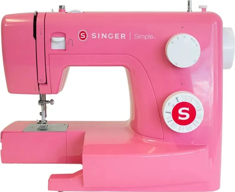 Makine qepëse Singer Simple 3223R, ngjyrë rozë - 5