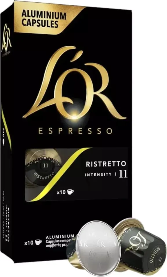 Kapsula Kafeje L'OR Ristretto, 10 copë - 5