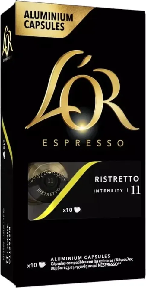 Kapsula Kafeje L'OR Ristretto, 10 copë - 7