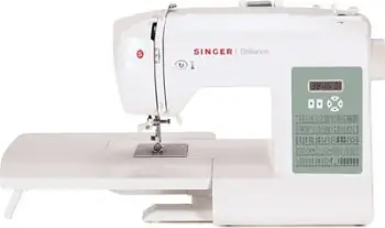 Makine qepese Singer Brilliance 6199, 100 qepje, 6 vrima kopsash, e bardhe