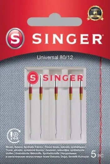 Set gjilpëra Singer Universal 80/12, 5 copë
