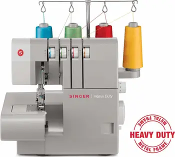Makine qepese Singer 14HD-854 Heavy Duty Serger, 8 qepje, gri