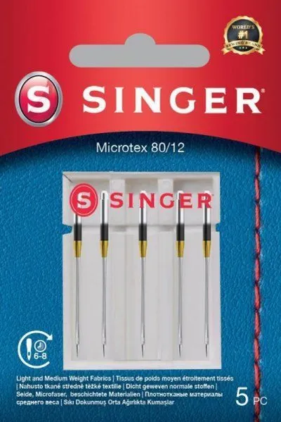Gjilpëra Singer 80/12, 5 copë - 1