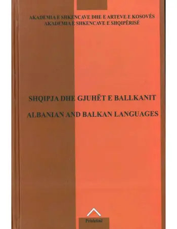 Shqipja Dhe Gjuhet E Ballkanit - Grup Autoresh