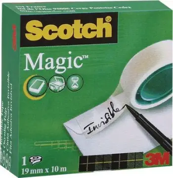 Shirit ngjitës Staples SCOTCH MAGIC, 19 mm x 10 m