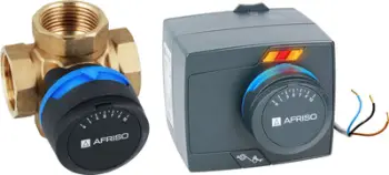 Reduktues Afriso ProClick control kit: 4-way rotary ARV 484 ProClick