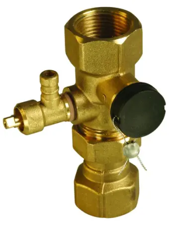 Sistem lidhës Afriso ASK, me valvulë inspektimi 2 x 3/4" GW