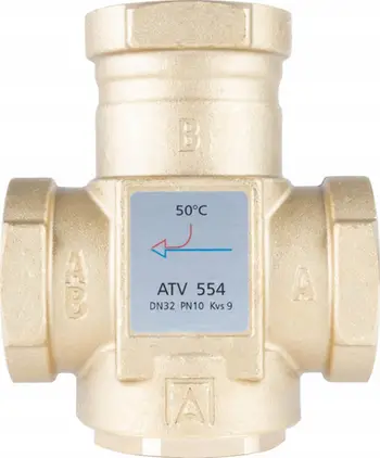 Valvul temperaturë Afriso ATV 554, DN32, kvs 9, 50°C