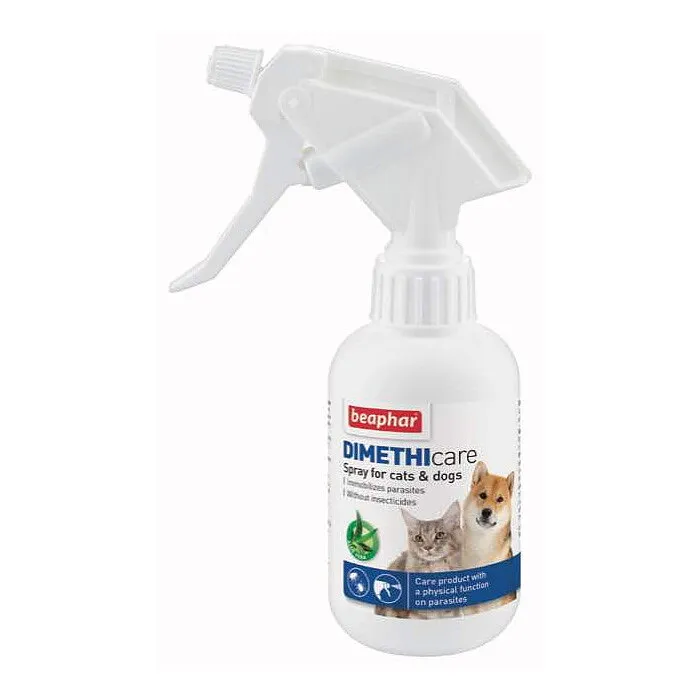 Sprej anti-parazitar Beaphar Dimethicare, per qen & mace, 250ml - 1