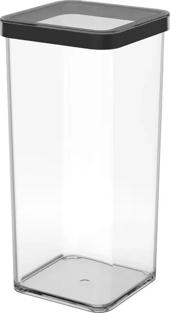 Kontenier ushqimi Rotho Loft 1.5l, Ngjyrë e zezë