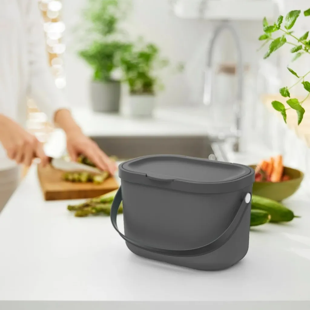 Kontejner për ndarjen e mbeturinave Rotho Albula, Anthracite - 2