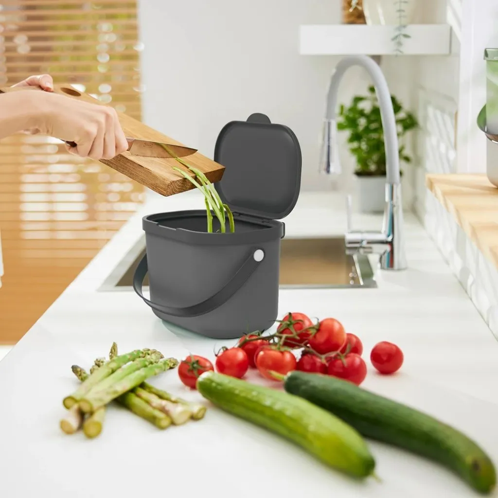 Kontejner për ndarjen e mbeturinave Rotho Albula, Anthracite - 5