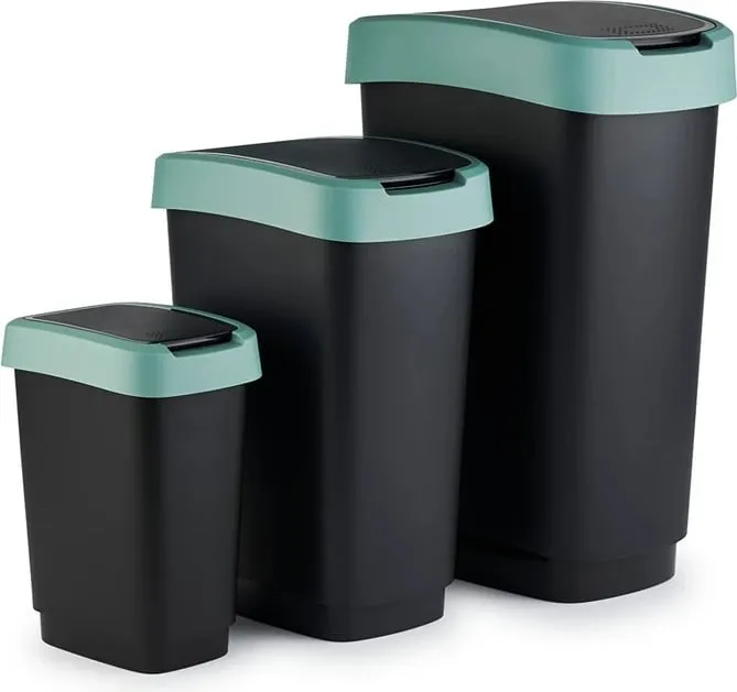 Kosh mbeturinash Rotho Twist, 50l, Jeshile - 2