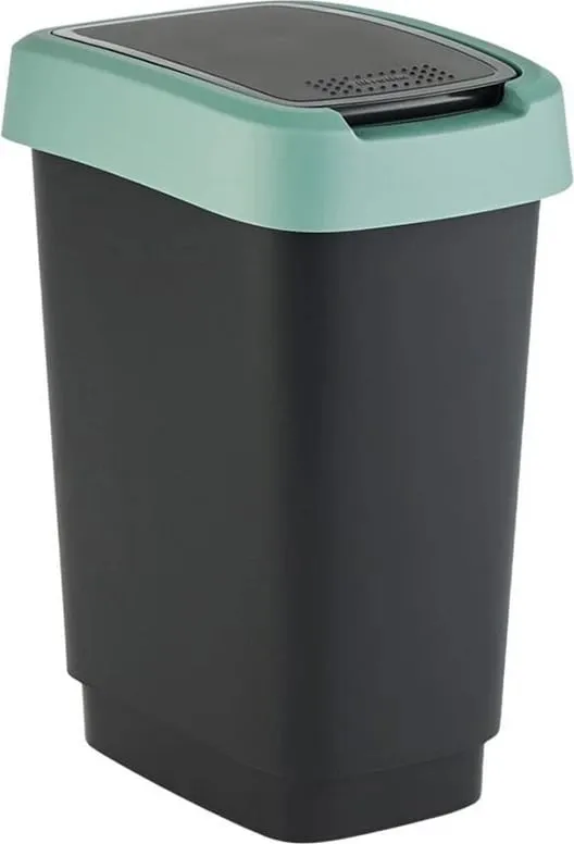 Kosh mbeturinash Rotho Twist, 10L, Jeshil - 1