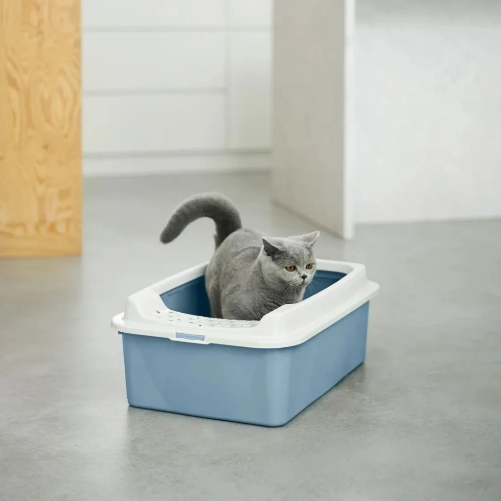 Kuti për mbeturina mace Rotho Bonnie Eco Blue - 3