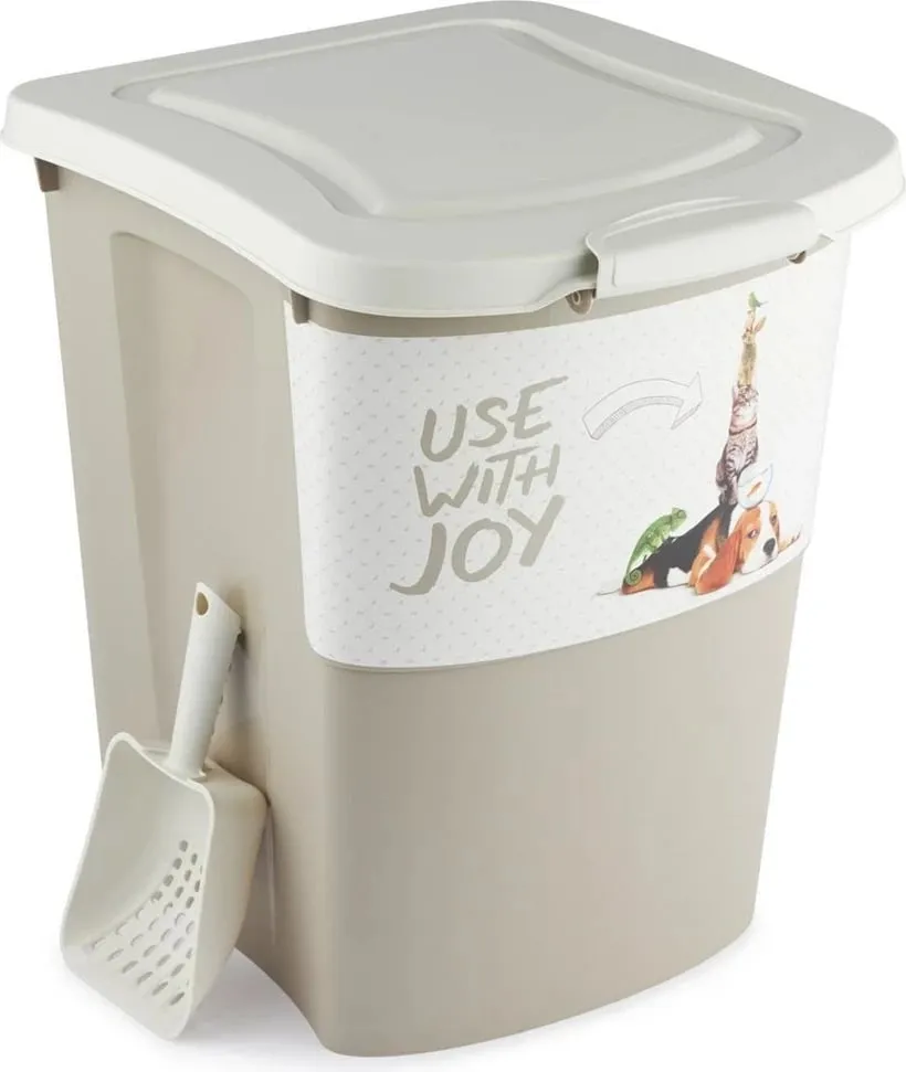 Kontenier ushqimi Rotho Archie, Beige - 1